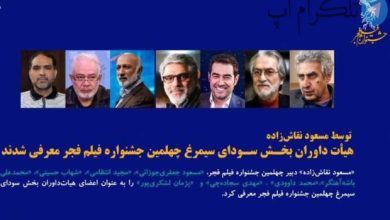 معرفی اعضای هیأت داوران چهلمین جشنواره فیلم فجر – تلگرام آپ