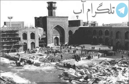 تخریب حرم امام رضا (ع) توسط روس‌ها سال 1291 + عکس – تلگرام آپ