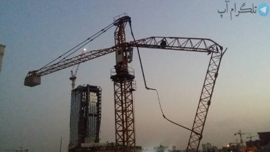 تصاویر آخرالزمانی از لحظه سقوط جرثقیل بزرگ ساختمانی / فیلم – تلگرام آپ