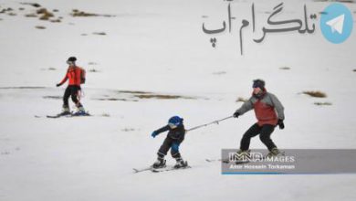 تصاویر| پیست اسکی تاریک دره همدان – تلگرام آپ