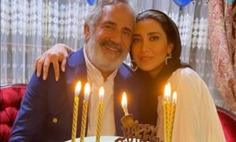 ساعد سهیلی و همسرش در جشن تولد مجید مظفری / عکس – تلگرام آپ
