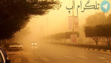 تصاویر آخر الزمانی از وقوع طوفان در جاده نایین یزد / فیلم – تلگرام آپ