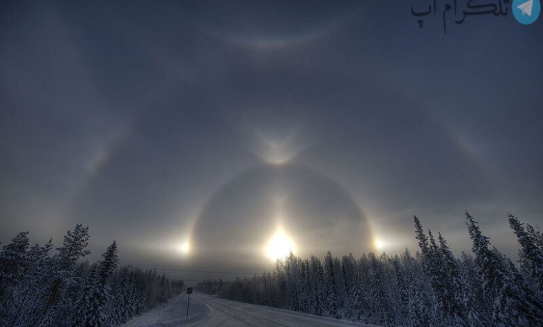 ۳ خورشید در آسمان سوئد دیده شد! / فیلم – تلگرام آپ