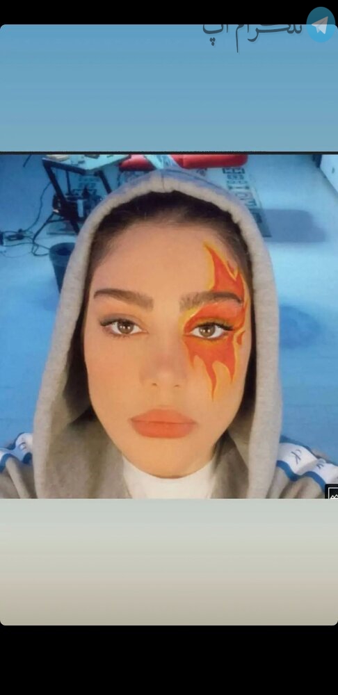 تتوی صورت سحر قریشی