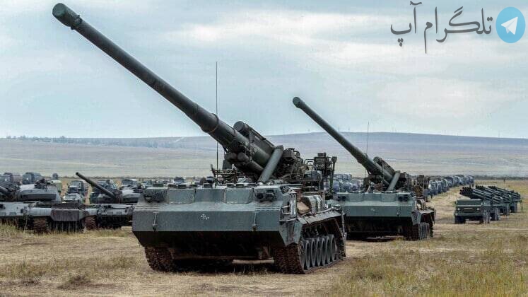توپخانه سنگین ۲S۷M Malka روسیه به جنگ وارد شد / فیلم – تلگرام آپ