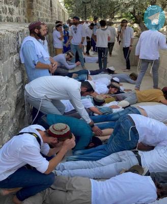 سجده صهیونیست‌ها در مسجد الاقصی برای اولین بار + عکس – تلگرام آپ