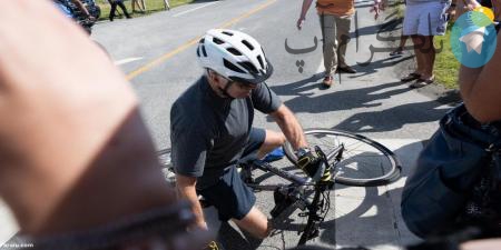 سقوط آقای رئیس جمهور از دوچرخه + عکس – تلگرام آپ