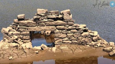 از زیر آب درآمدن یک روستا مربوط به قرون وسطی به دلیل خشکسالی + عکس – تلگرام آپ