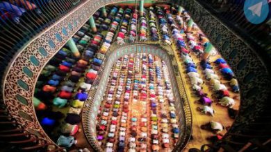 اقامه نماز جمعه در مسجد بیت المکرم بنگلادش + عکس – تلگرام آپ