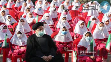 حضور رئیس جمهور در مدرسه دخترانه+ عکس – تلگرام آپ