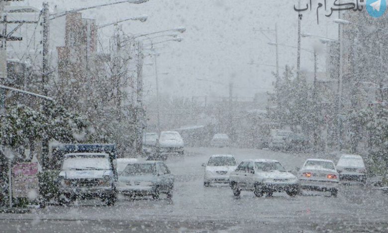 بارش برف سنگین در همدان + ارتفاع برف به بیش از ۳۰ سانت رسید! + فیلم – تلگرام آپ