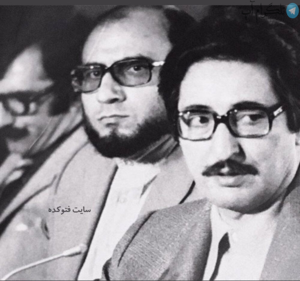 عکس کمتر دیده شده از مصطفی میرسلیم در کنار بنی صدر