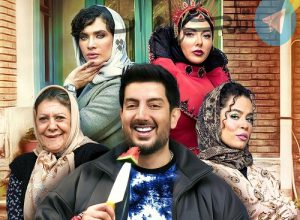 گریم خنده دار بازیگران زن سریال نیوکمپ در پشت صحنه – تلگرام آپ
