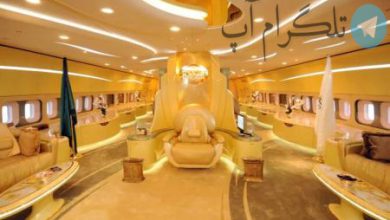 عکسی از جت شخصی بن‌سلمان که یک قصر مجلل است! + عکس – تلگرام آپ