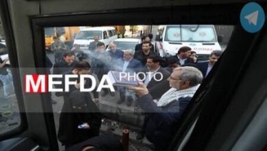 بدرقه کاروان بهداشت و درمان اربعین از مقابل وزارت بهداشت/دکتر عین اللهی زائران را از زیر قرآن رد کرد+ تصویر – تلگرام آپ