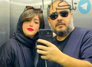 حال بد غزل بدیعی در مراسم خاکسپاری همسرش رضا – تلگرام آپ