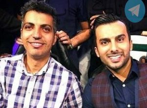 فردوسی پور و میثاقی در پشت صحنه برنامه 90 – تلگرام آپ