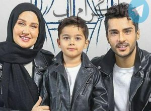 هامون سهیلی و پدر و مادرش در اکران پول پارتی – تلگرام آپ